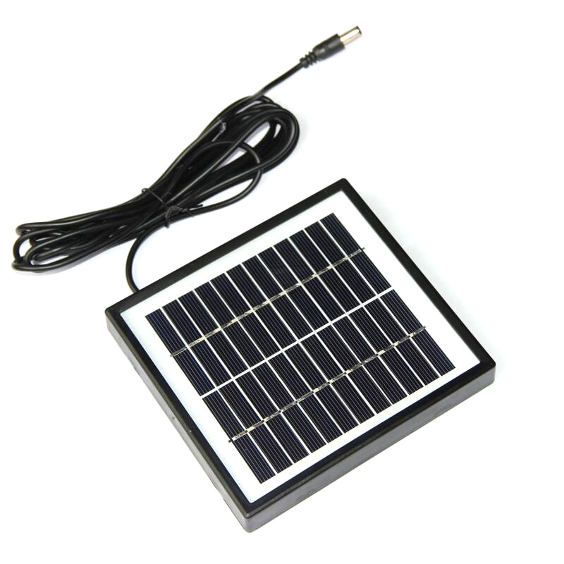 2W 12V Polysilicon Solar Panel with Frame 3M Wire Battery Charger