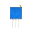 3296 Multiturn Resistor Variable Trimmer Potentiometer Kit 50Ω - 2MΩ 15 Values*1