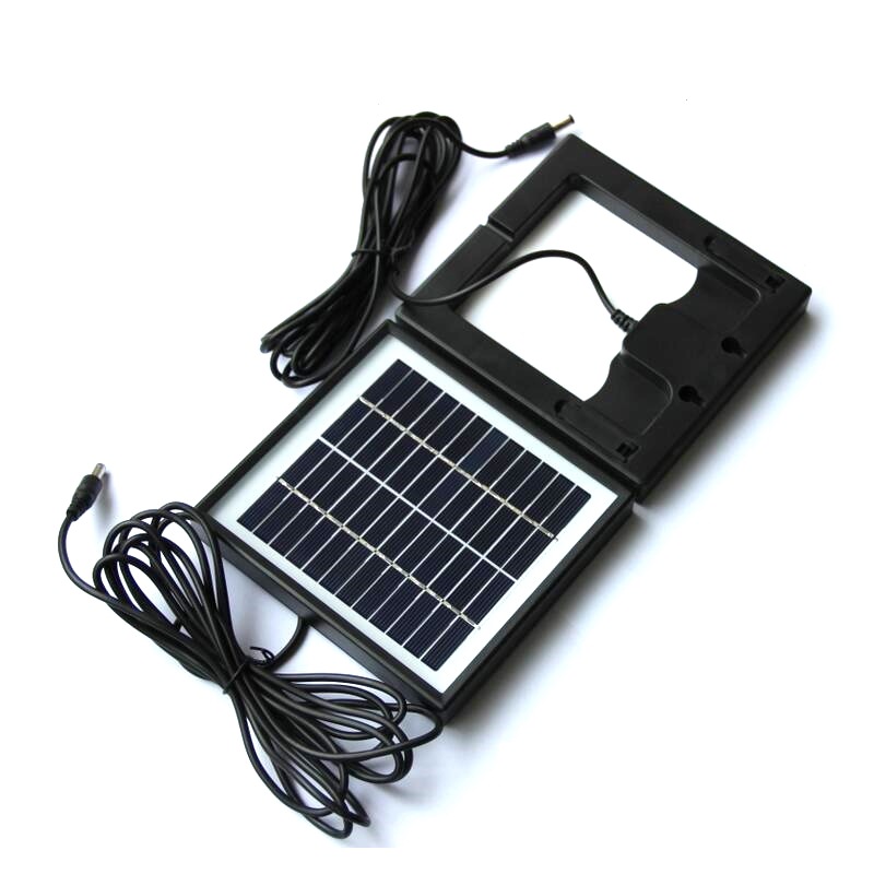 2W 12V Polysilicon Solar Panel with Frame 3M Wire Battery Charger