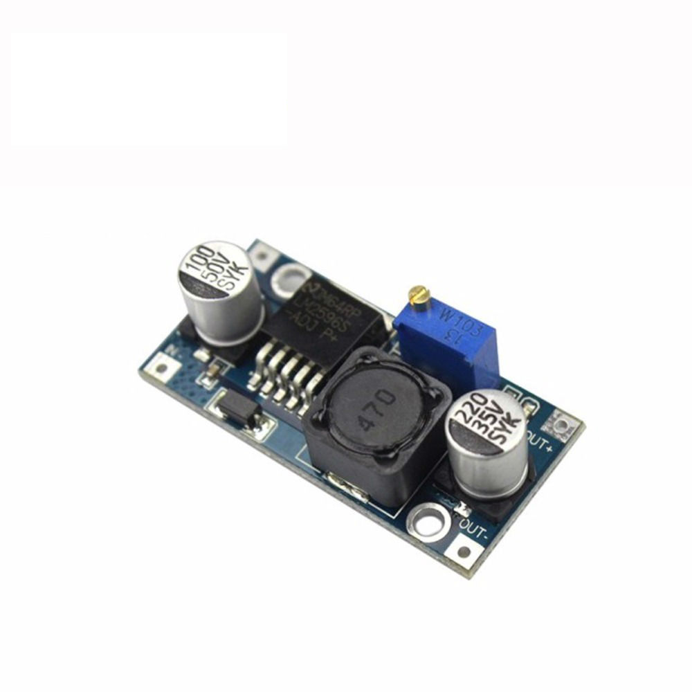 3A 12/24V to 12/5/3.3V LM2596 LM2596S DC-DC  Adjustable Step-down Power Supply Module
