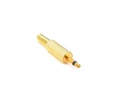 3.5 Stereo Audio Plug Single/Dual Track Gold-plated