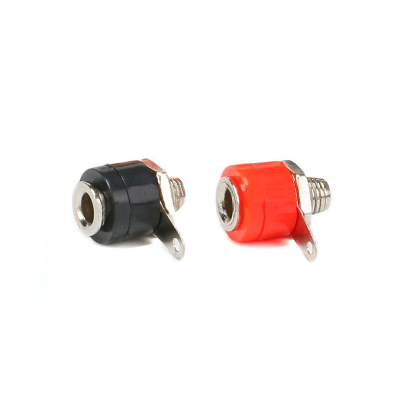 4mm Banana Head Socket Wiring Terminal Black/Red