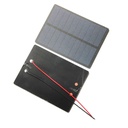 1.3W 5V Polysilicon PET Solar Panel Battery Charger