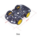 4WD Robot Chassis Kit with 4 TT Motor for Arduino/Raspberry Pi