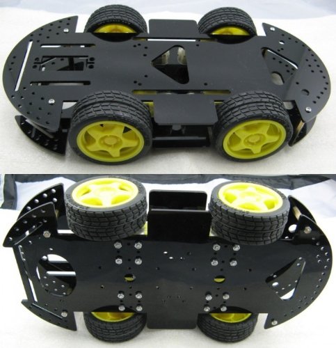 4WD Robot Smart Car Kits Chassis Mobile Platform 