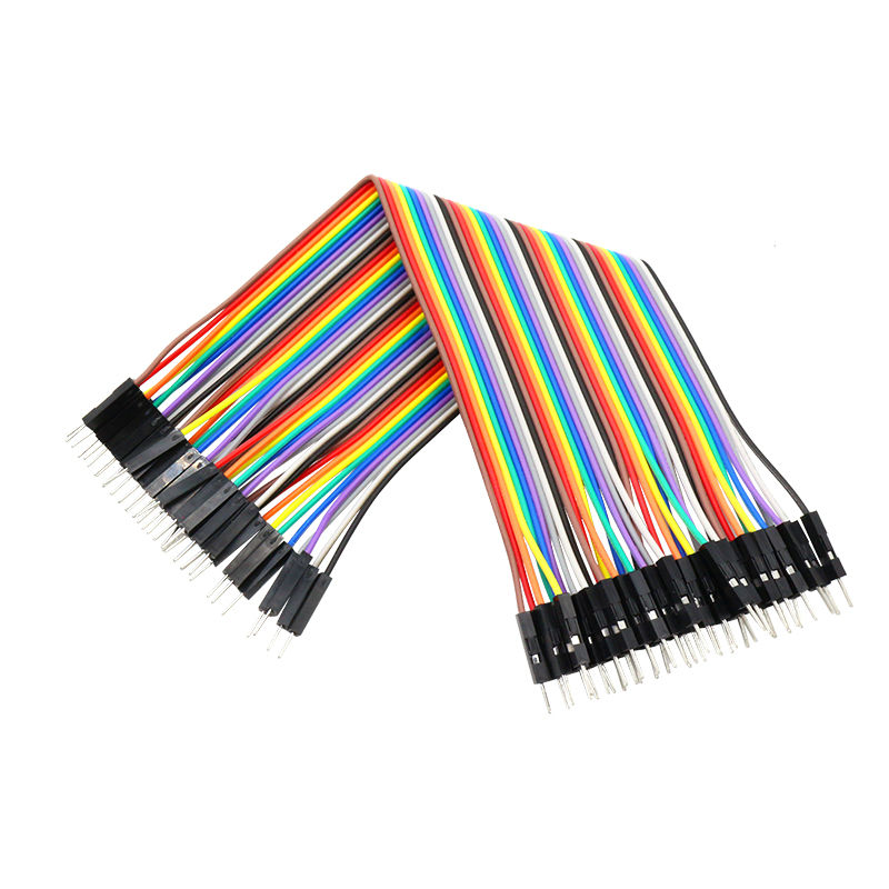Buy Wholesale China 40p Male And Female 20cm Dupont Cable Color Breadboard Cable  Dupont Line Jumper Wires & Jumper Wire at USD 2