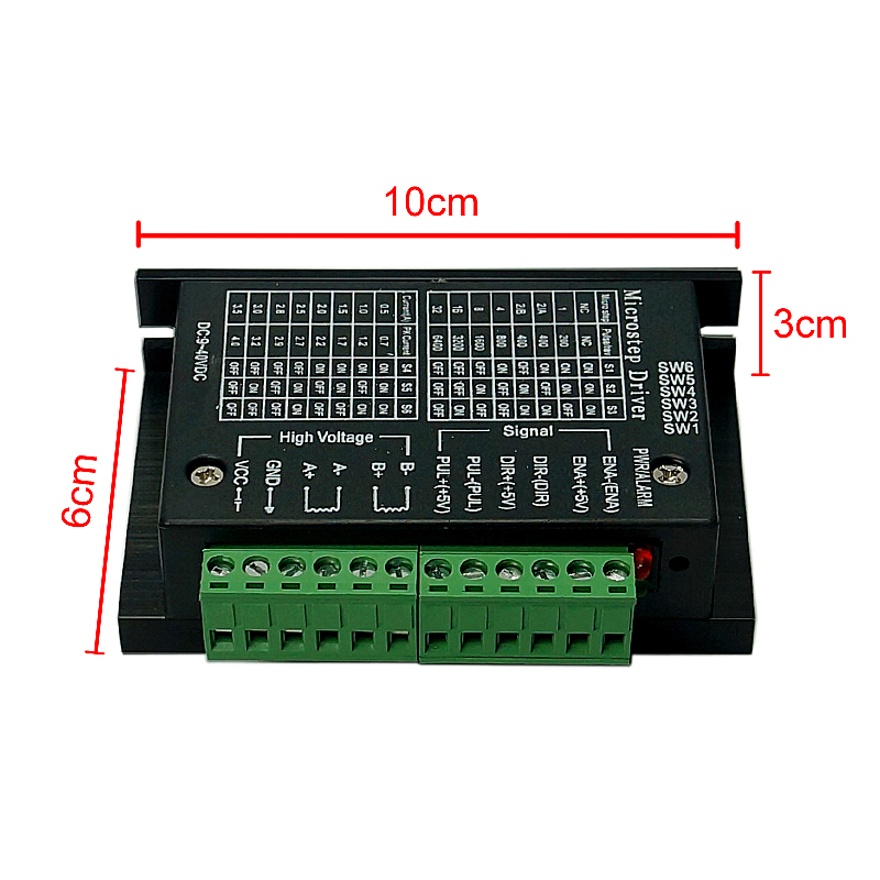 42/57 TB6600 Stepper Motor Driver 32 Segments Upgraded Version