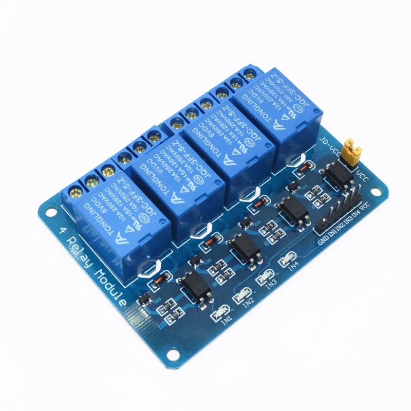 4 Channel Relay Module 5V Output for Arduino