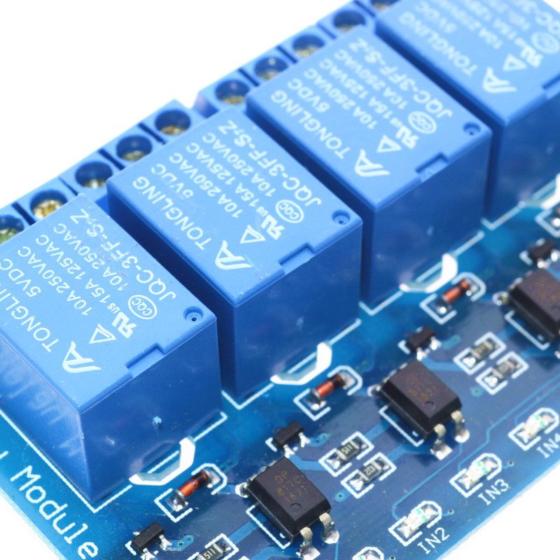 4 Channel Relay Module 5V Output for Arduino