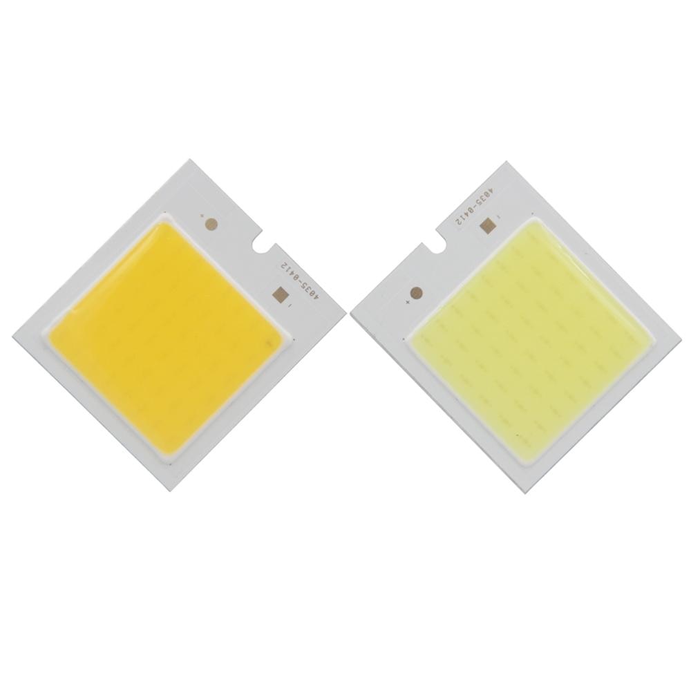 3W 6W LED COB Light Module 40*35mm DC 12-14V Warm White/ White 