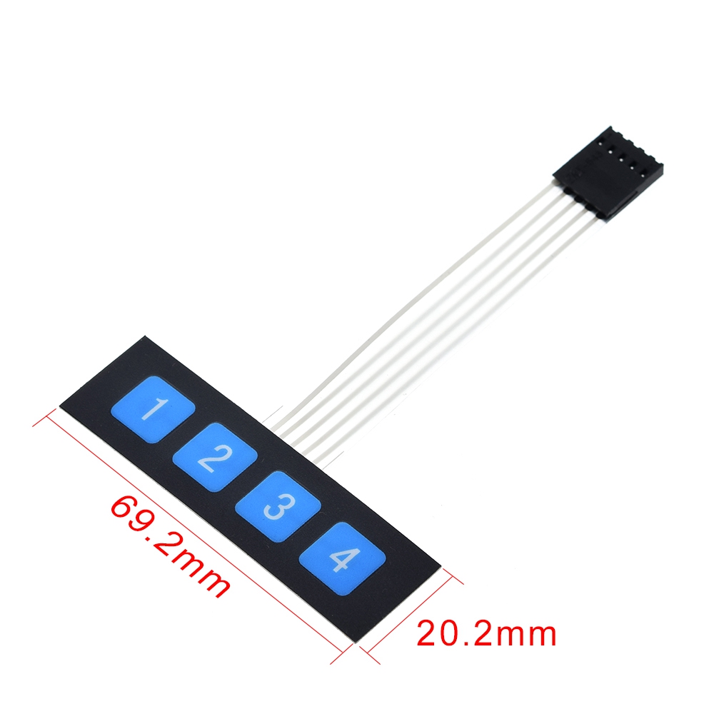 1*4 3*4 4*4 4*5 Matrix Array 16 Key Membrane Switch Keypad Keyboard for ...