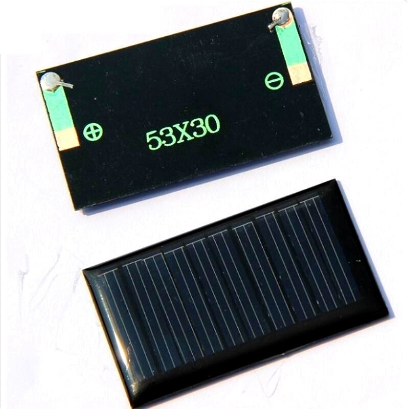 0.15W 5V Epoxy Solar Panel Cell Battery Charger