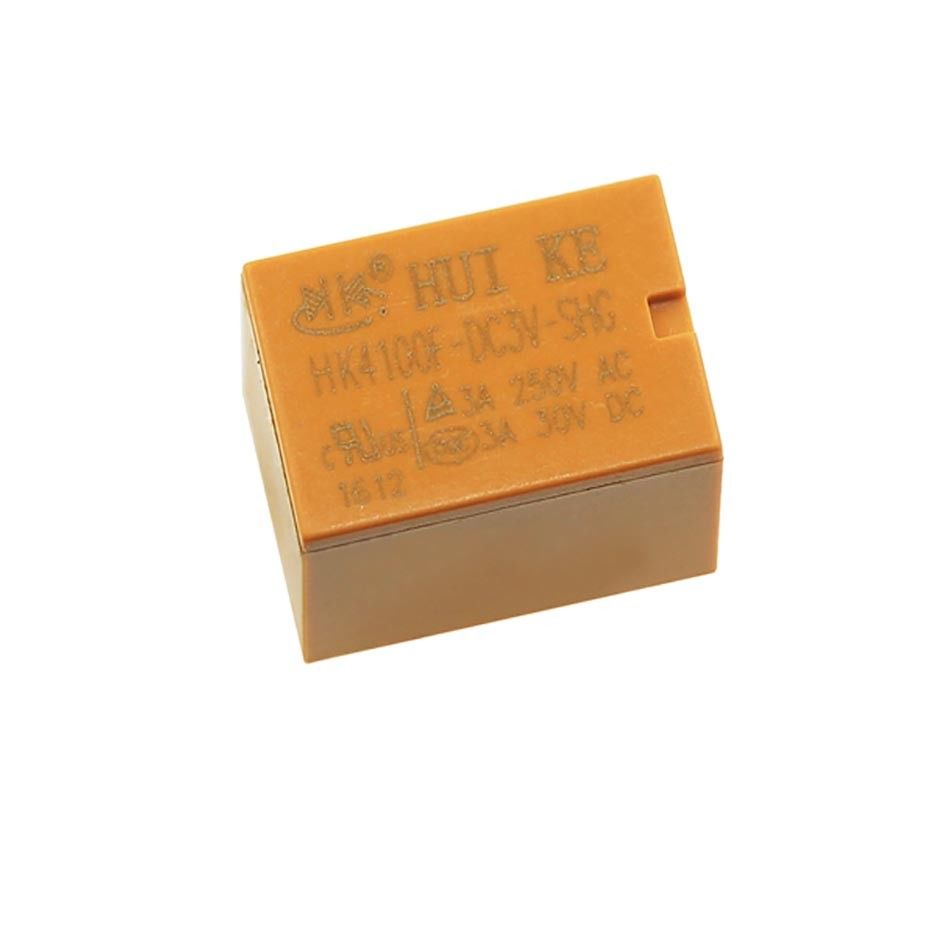  6 Pin Mini Power Relay HK4100F-DC3V 5V 9V 12V 24V-SHG 3A 4100 Yellow