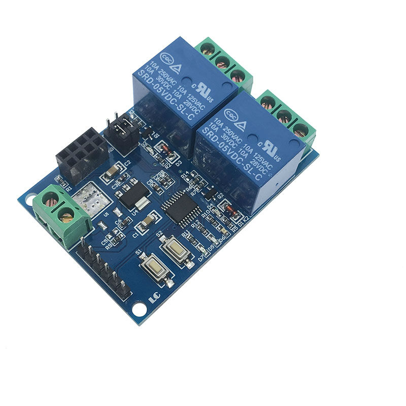 5V ESP8266 ESP-01 2 Channel WiFi Relay Module for IOT Smart Home