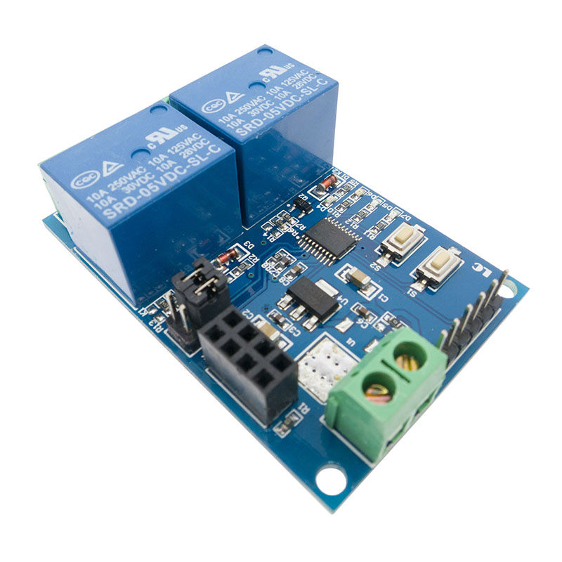 5V ESP8266 ESP-01 2 Channel WiFi Relay Module for IOT Smart Home