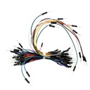 65 PCS Jumper Wire Mix Color Male to Male Solderless Cable Wire wholesale for Arduino Breadboard