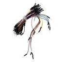 65 PCS Jumper Wire Mix Color Male to Male Solderless Cable Wire wholesale for Arduino Breadboard