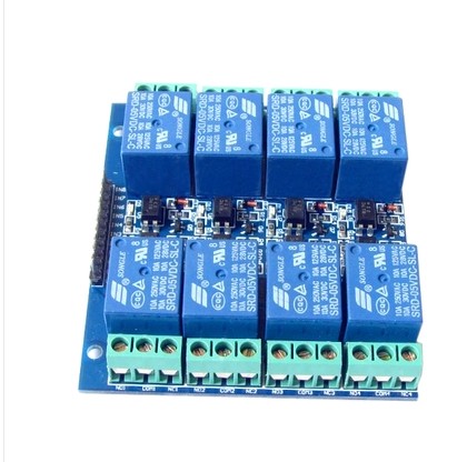 8 Channel Relay Module 5V 10A Optocoupler Isolating