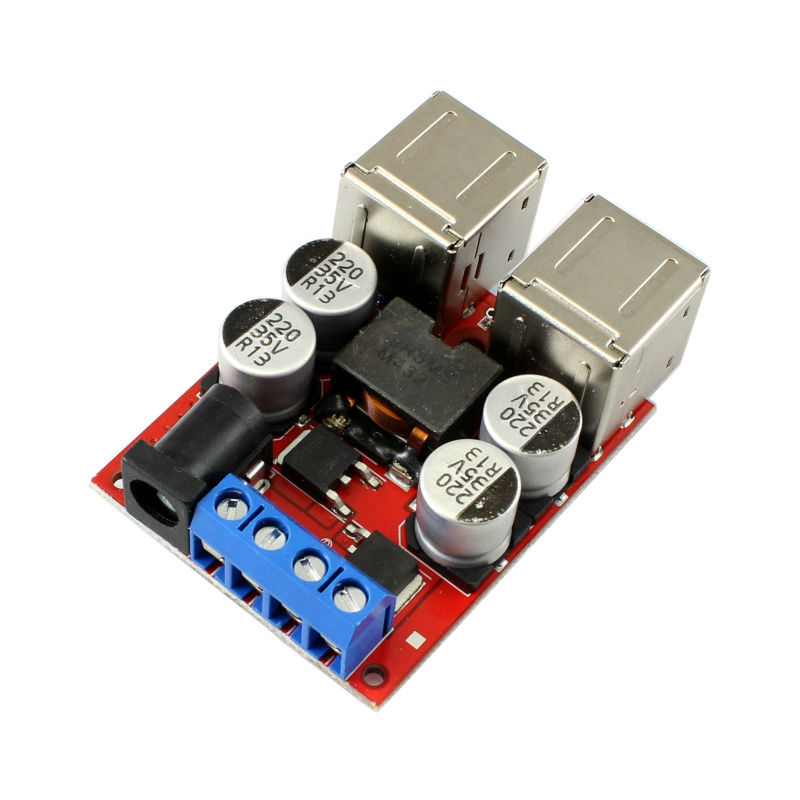 8V-35VTo 5V/8A DC-DC Power Supply Buck Module  Support Android/iPhone Phone Fast Charging