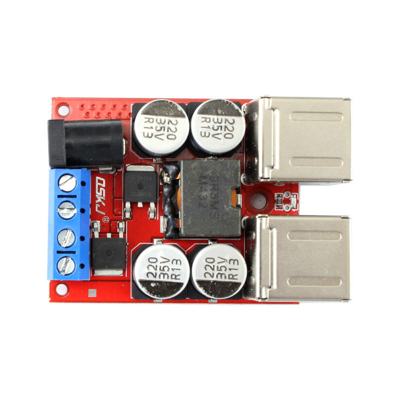 8V-35VTo 5V/8A DC-DC Power Supply Buck Module  Support Android/iPhone Phone Fast Charging