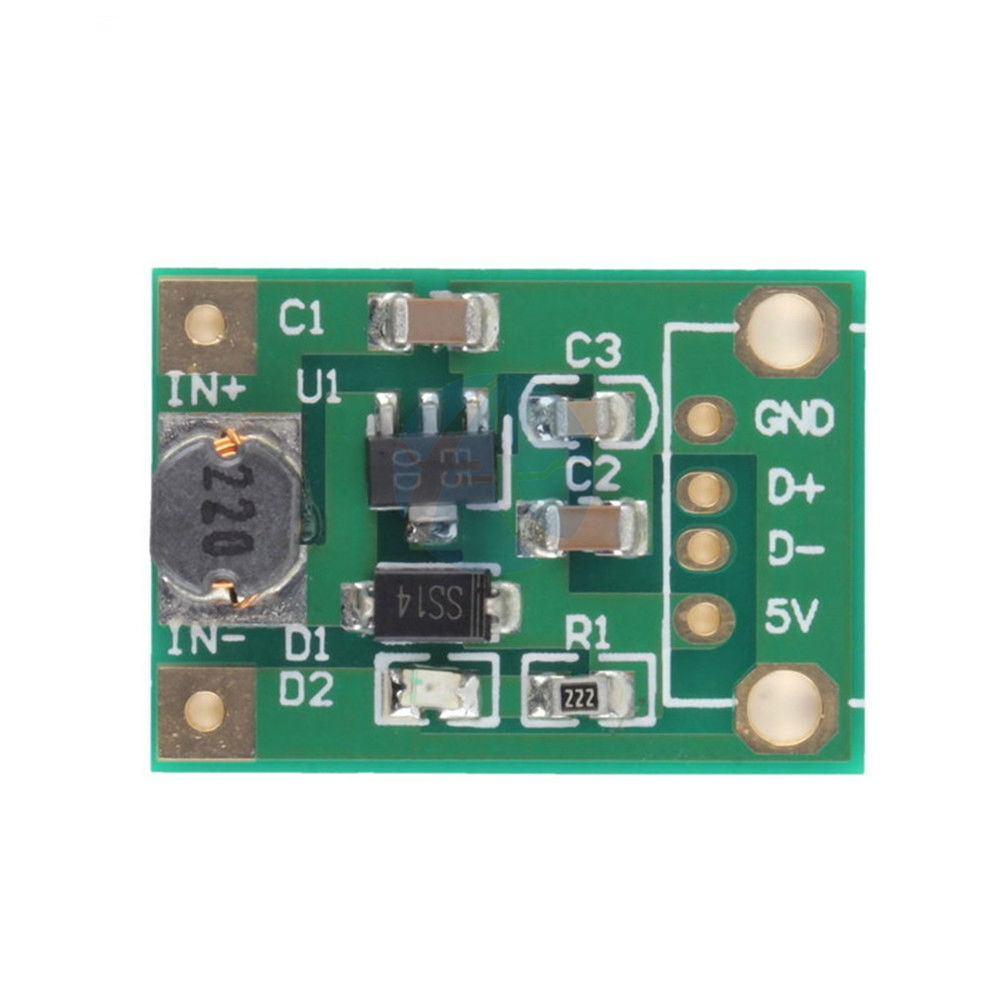 A67 DC Step Up Power PCB Board Module 1-5V To 5V For Arduino