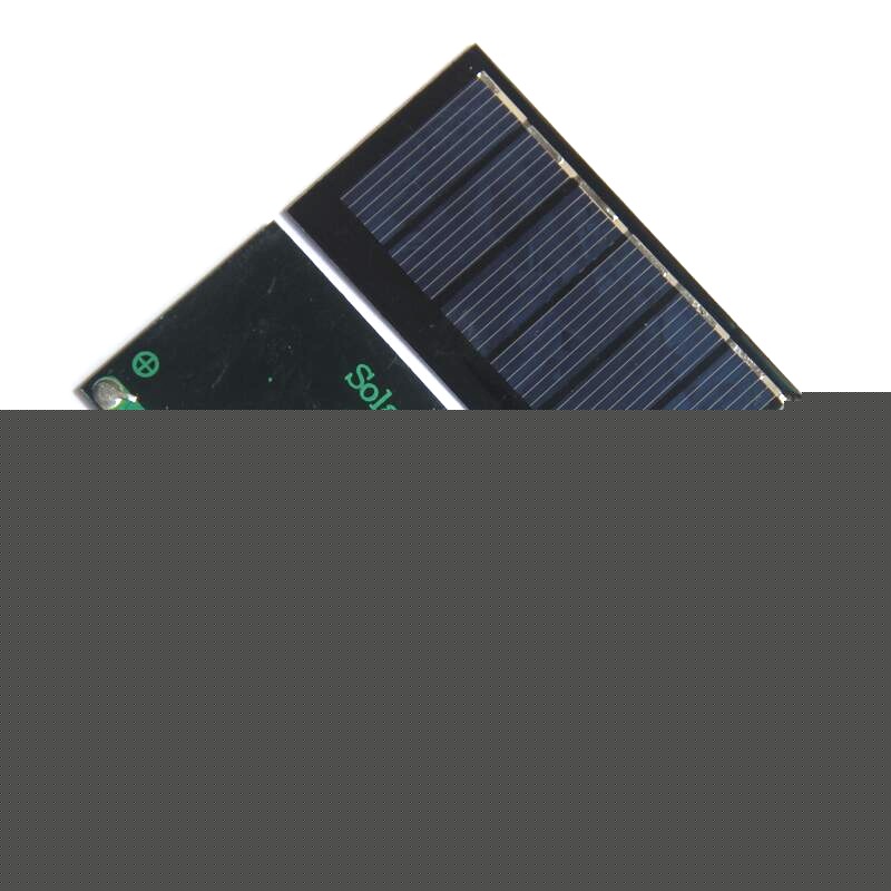 0.24W 3V Polysilicon Epoxy Solar Panel Cell Battery Charger