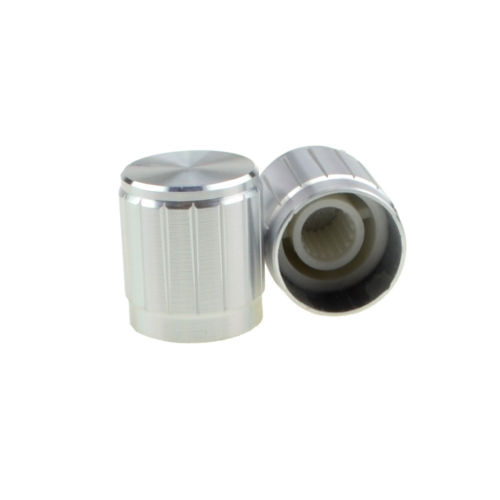  Aluminum Alloy Potentiometer Control Volume Knobs Mini Cap 15*16.5mm