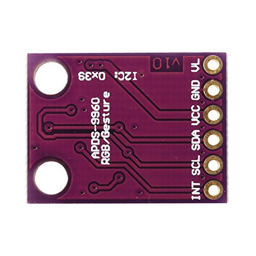 APDS-9960 Hand Gesture Recognition Moving Direction Ambient Light RGB Proximity Sensor Module