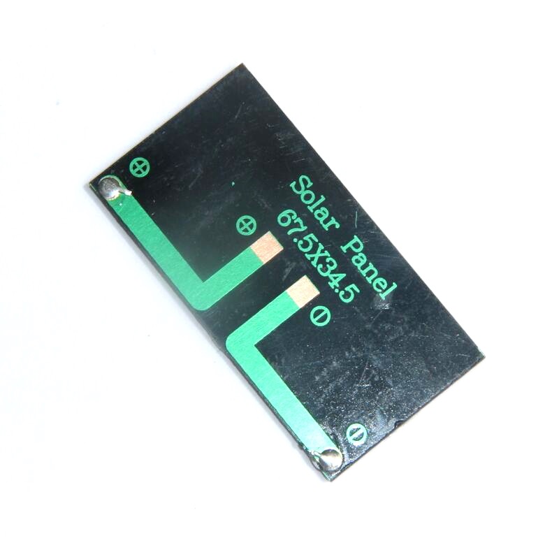 0.24W 3V Polysilicon Epoxy Solar Panel Cell Battery Charger