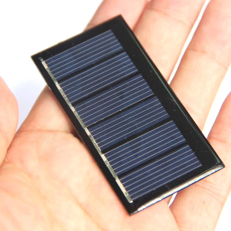 0.24W 3V Polysilicon Epoxy Solar Panel Cell Battery Charger