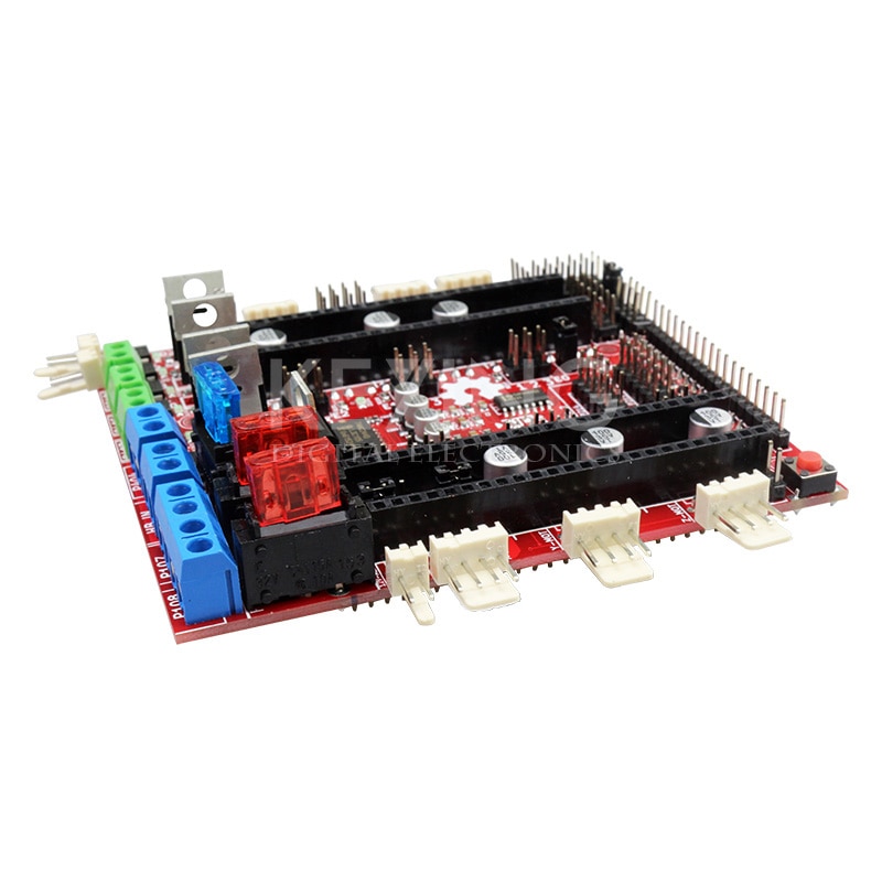 Brand 3D Printer Motherboard Reprap RAMPS-FD Shield Ramps 1.4 Control Board Compatible with Arduino Due Main Control Board