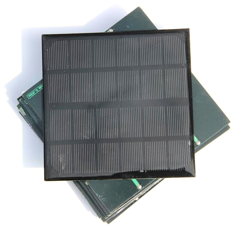 3W 6V Monocrystalline Solar Panel Cell Battery Charger