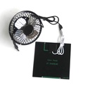 3W 6V Solar Panel Cell + 4 Inches Mini Fan