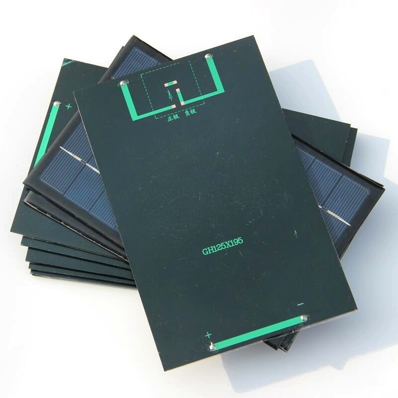 3W 9V Polysilicon Epoxy Solar Panel Cell Battery Charger