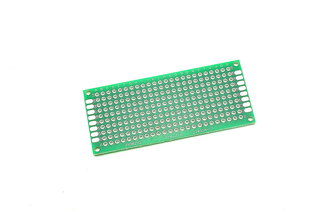 Double-side Spray Tin Plate Universal Experiment Boards PCB Circuit Plate Hole Plate