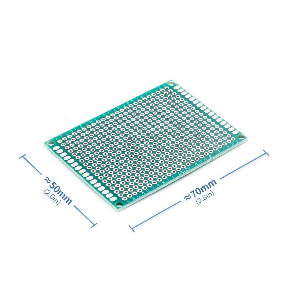 Double-side Spray Tin Plate Universal Experiment Boards PCB Circuit Plate Hole Plate