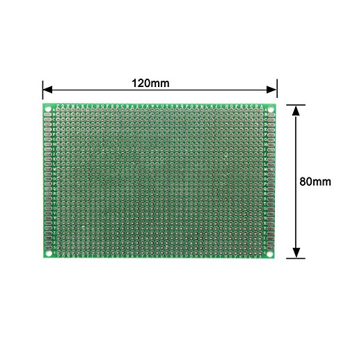 Double-side Spray Tin Plate Universal Experiment Boards PCB Circuit Plate Hole Plate