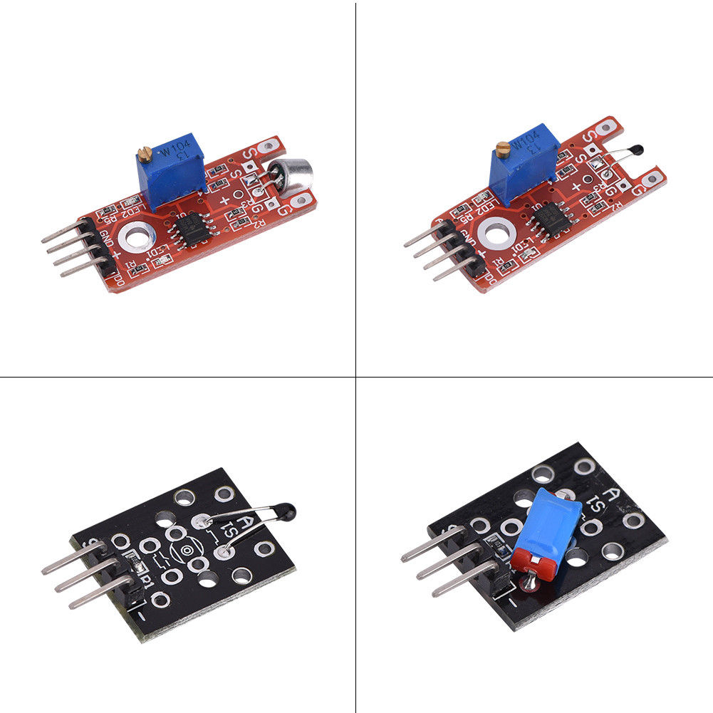 DIY 37-in-1 Sensor Module Kit for Arduino