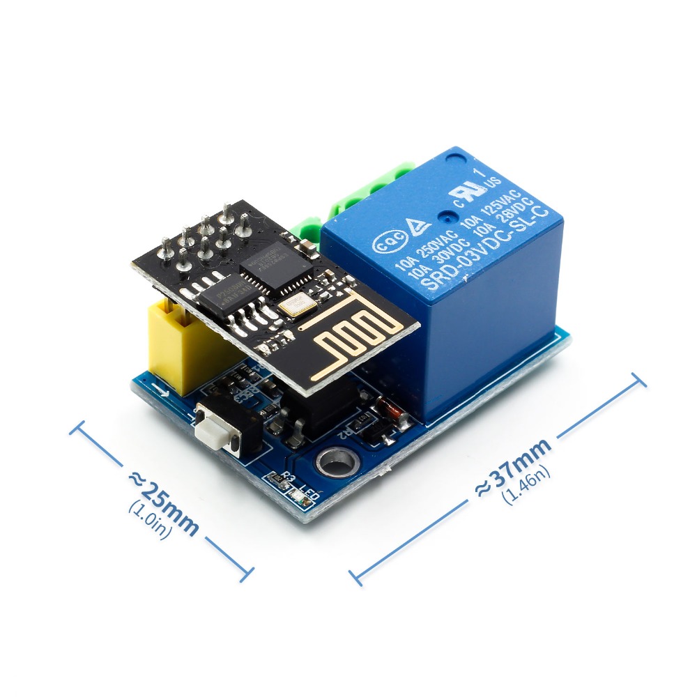 ESP8266 ESP-01S WIFI Relay Module Wireless Remote Control Switch for Arduino Phone APP