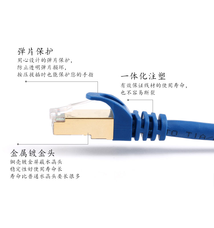 Gigabit Extreme Speed Computer Network Cable