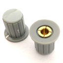 Grey Knob Button Cap Suitable for WXD3-13-2W - Turn Around Special Potentiometer Knob