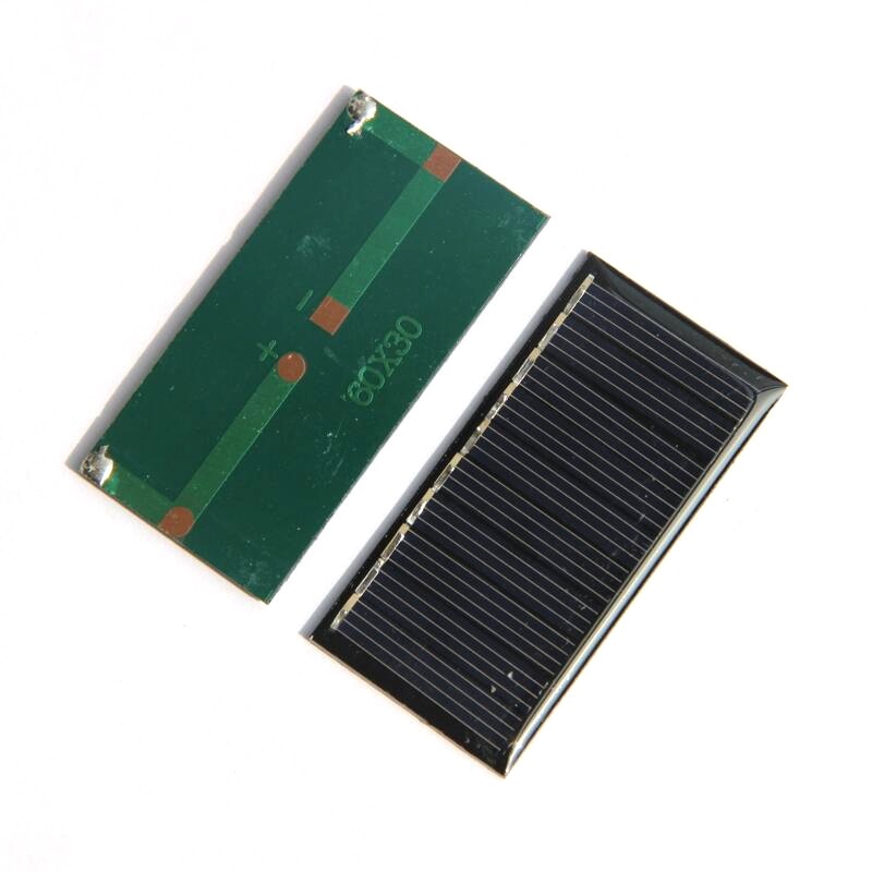 0.25W 5V Polysilicon Epoxy Solar Panel Cell Battery Charger