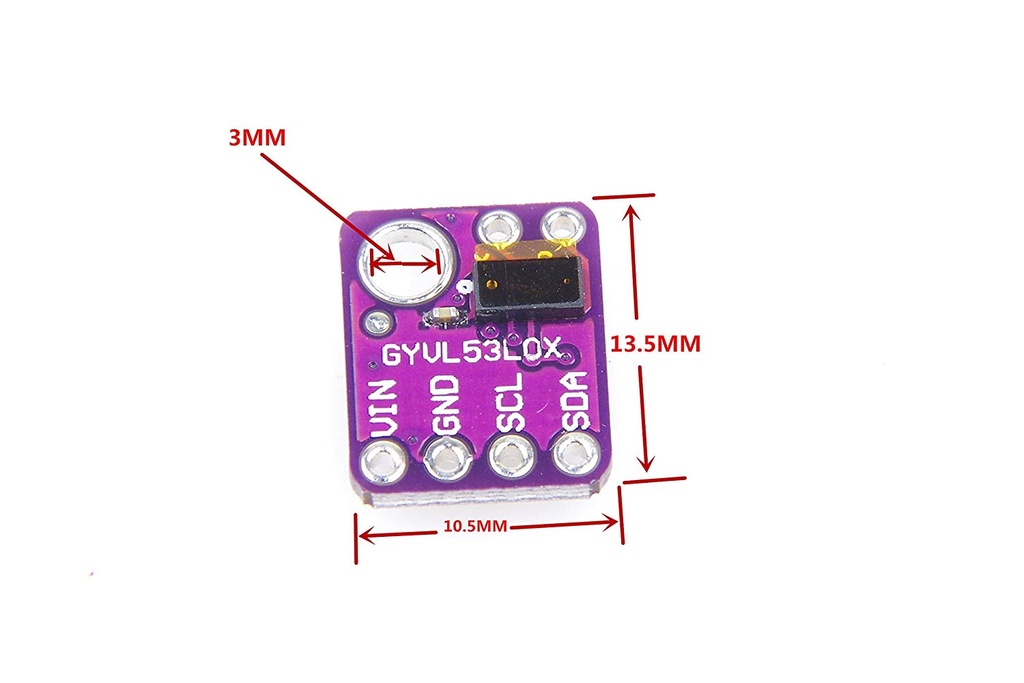 GY-530 VL53LOX Laser Rangefinder Sensor Module Time-of-Flight (ToF) Ranging Flying Time Ranging Sensor Module