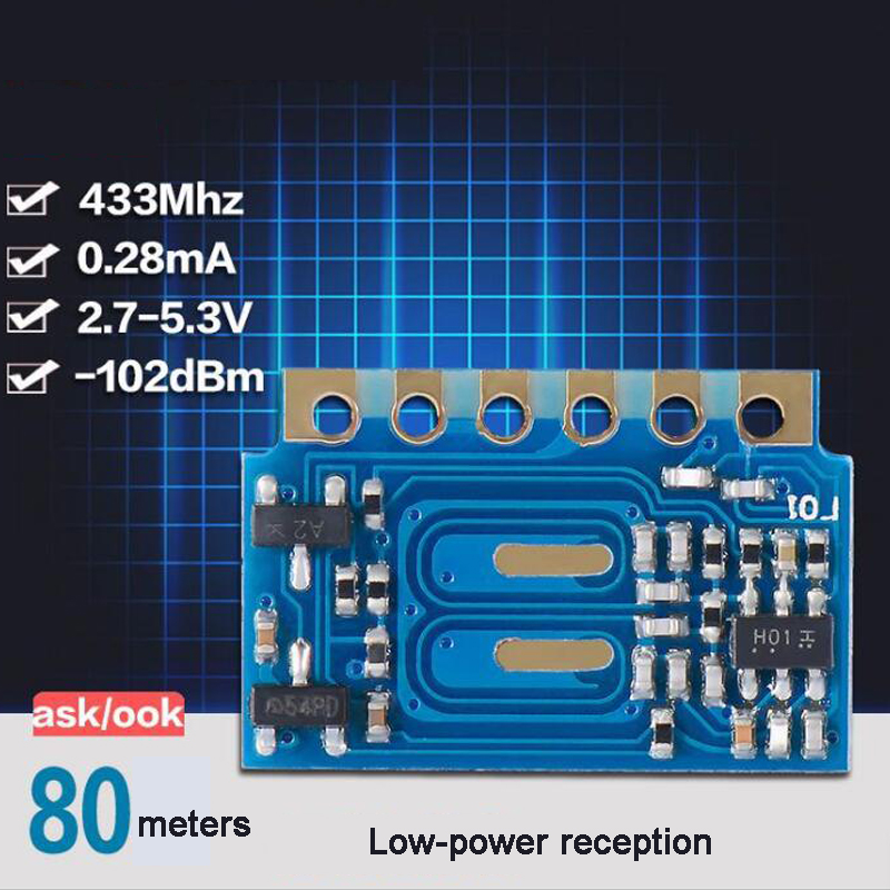 H3V3E/H3V4F 315/433MHz Wireless Receiver Module 