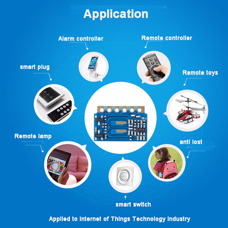 H3V3E/H3V4F 315/433MHz Wireless Receiver Module 