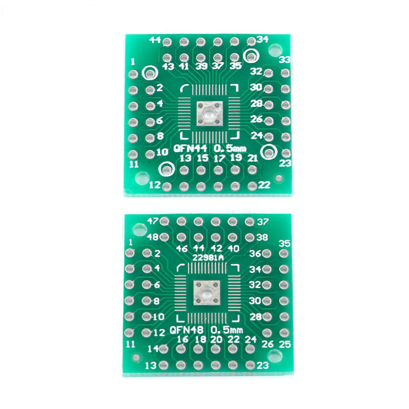  HTQFP QFN48 To DIP48 QFN44 QFP48 QFP44 PQFP LQFP Pinboard Adapter Plate PCB