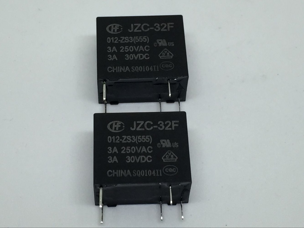 Hong Fa 5Pin Relay 32F-JZC-32F- 005 012 024-ZS3 10A