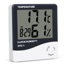 HTC-1 LCD Digital Thermometer Hygrometer Indoor Electronic Temperature Humidity Monitor