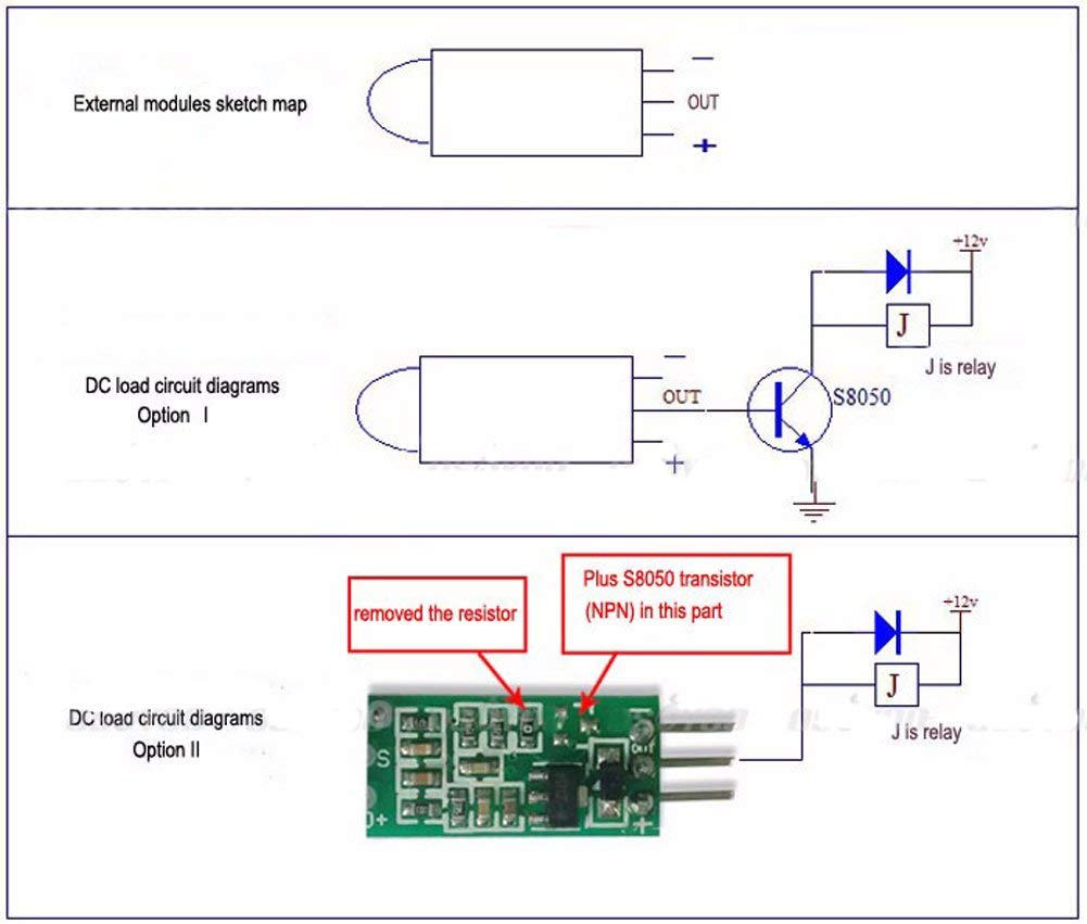 HC-SR505 Mini Infrared PIR Human Motion Sensor Detector Module for Arduino