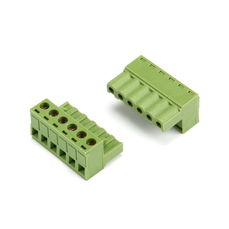 KF2EDGK Pitch Connector Pluggable Screw Through Hole Terminal Block 5.08mm 2P 3P 4P 5P 6P 7P 8P 9P 10P 12P